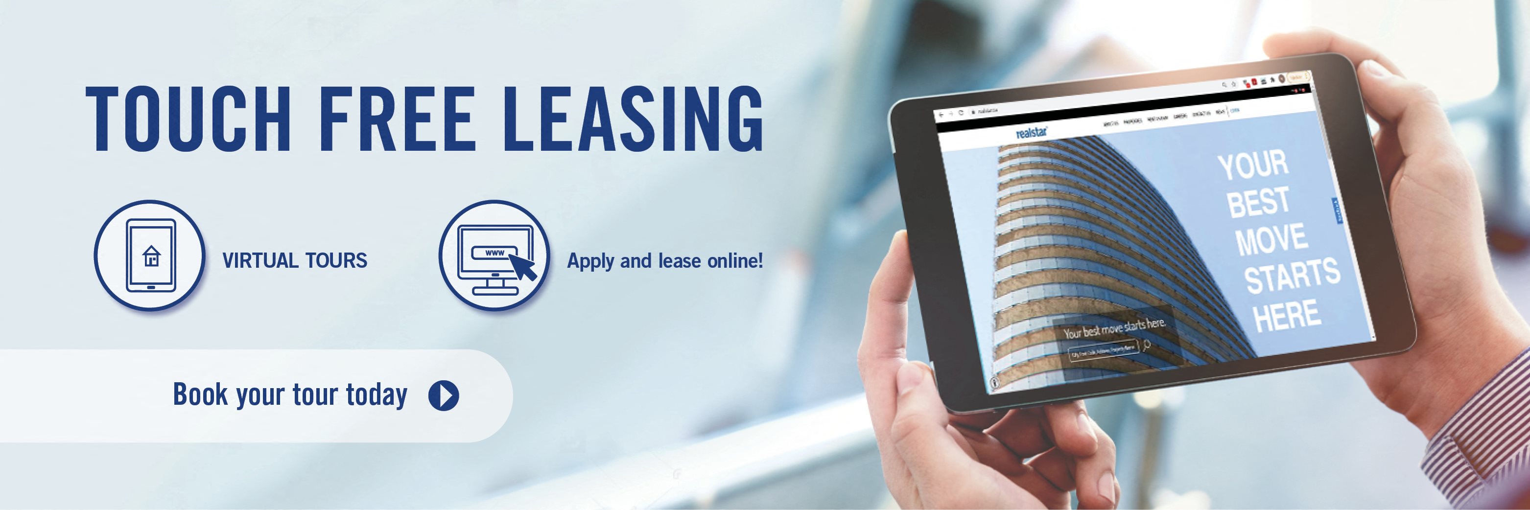 Now Offering Touch Free Leasing